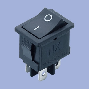 High Quality 20A 125V 15A 250V AC Kcd4 Red Rocker Switch 4/6 Pin